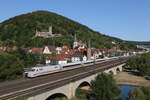 401 018  Gelnhausen  am 8. August 2022 in Gemünden am Main.