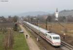 401 003-9  als ICE 871 (Berlin Ostbahnhof-Basel SBB) beiD enzlingen 19.2.11