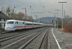 401 503/003 als ICE 881 Hamburg-Altona - Mnchen Hbf am 24.01.2012 in Kreiensen.