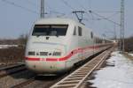 Nachschuss von 401 073-2 in Ringsheim 13.02.2013