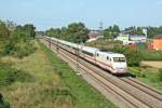 401 088-0 als ICE 270 nach Berlin Ostbahnhof am 03.08.13 bei Buggingen.