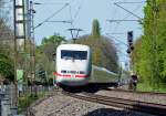 ICE im Gleisbogen in Bonn-Friesdorf (KBS 470) - 24.04.2015