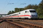 Nachschuss auf 401 590-5  Ludwigshafen am Rhein  am 27.09.2014, als dieser durch den Bahnhof Orschweier gen Süden fuhr.