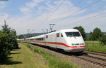 401 086-4 als ICE 73 (Kiel Hbf-Zürich HB) bei Kolmarsreute 10.6.16