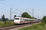 401 078-1  Bremerhaven  als ICE 71 (Hamburg Altona-Chur) bei Riegel 7.7.16