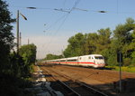 DB 401 010-4  Gelsenkirchen  als umgeleiteter ICE 279 von Berlin Hbf (tief) nach Basel SBB, am 07.09.2013 in Naumburg (S).