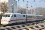 401 568-1  Crailsheim  fährt am 10.2.2018 als ICE787 von Hamburg-Altona nach München Hauptbahnhof in den Hamburger Hauptbahnhof ein.