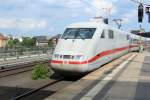 Bild 106:  Am 16.07.2015 war ICE-Tz 0107  Plattling  als ICE 691 von Berlin nach München unterwegs.