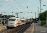 ICE 586 Mnchen Hbf - Hamburg-Altona durchfhrt am 16.08.09 Lneburg auf dem Weg Richtung Hamburg-Harburg.