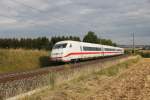 ICE 808 009-5 (Riesa) bei Herrenberg 15.08.2012