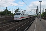 Nachschuss auf 402 026-9, als dieser in RichTung Maschen aus Hamburg Harburg fuhr.