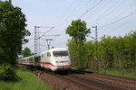 Ein aus Berlin kommender ICE 2 konnte an diesem Tag zwischen Leverkusen-Schlebusch und Köln-Mülheim fotografiert werden.