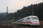 402 026-9  Lutherstadt Wittenberg  bei Steinbach im Frankenwald am 16.12.2016.