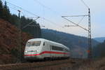 402 026-9  Lutherstadt Wittenberg  bei Steinbach im Frankenwald am 16.12.2016.