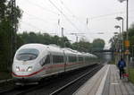 Der ICE3 aus Frankfurt am Main-Brüssel-Süd kommt durch Übach-Palenberg als Umleiter aus Richtung