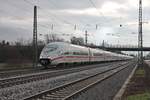 Durchfahrt von 403 536-6  Ingolstadt  zusammen mit 403 522-6  Solingen  am 11.12.2016 als diese wieder von Basel SBB nach köln Hbf/Dortmund Hbf unterwegs waren und durch den Bahnhof von