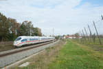 403 005  Baden-Baden  mit dem ICE 507 von Dortmund nach München Hbf bei Rohrbach, 21.10.2017