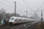 DB Fernverkehr 403 001 mit 403 002 von München nach Essen über Nürnberg, Würzburg, Aschaffenburg, Frankfurt (Main), Köln, Düsseldorf und Duisburg, 14.