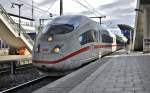 Baureihe 403/ICE III mit ICE nach Basel SBB, hier bei Ausfahrt von Freiburg Hbf am 06 aug 2011.