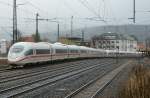 403 002 und 403 003 sind als 610 Mnchen - Dortmund am 06.01.2012 in Sssen