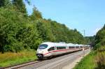 403  Neunkirchen  im Einschnitt bei Bfingen, Strecke Ulm - Stuttgart - 18/09/2012