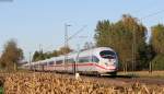 403 026-8  Neunkirchen  und 403 031-8  Westerland  als ICE 207 (Dsseldorf Hbf-Basel SBB) bei Riegel 24.10.13