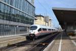 Ein ICE 3 (BR403) von München Hbf nach Münster, am 07.06.2014