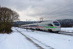 ICE 93  Berolina  (Berlin-Gesundbrunnen - Wien Hbf) bei Pölling, 13.01.2021