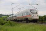 411 080-5  Darmstadt  bei Horb am 04.06.2013.