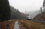 411 578-8  Ostseebad Warnemünde  im Frankenwald bei Förtschendorf am 24.11.2016.