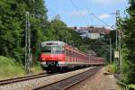 420 456-6 und ein weiterer 420 als S6 nach Weil der Stadt in Hfingen am 10.07.2012