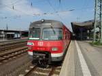 DB Regio Hessen S-Bahn Rhein Mai 420 794-0 steht als S9 in Hanau Hbf 