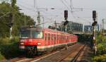 420 377-4 und  420 280-0 als S8 nach Wiesbaden Hbf bei Wiesbaden Ost 5.8.14