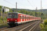 420 913-6 als S68 in Wuppertal Steinbeck, am 11.05.2016.