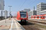 423 173 am 18.04.10 als S8 Geltendorf-Flughafen an der Donnersbergerbrcke