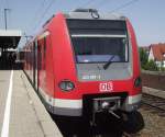 423 507-3 der Stuttgarter S-Bahn steht am 23.