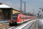 423 183 & Co am 26.01.13 im Bahnhof Laim