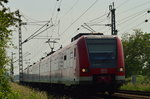 423 428-3 als S11 nach Düsseldorf Flughafen Terminal bei der südlichen Einfahrt in Norf am 5.6.2016