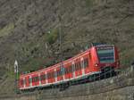 Hier kommt der 425 767-1 als S2 nach Mosbach Baden, hinter Hirschhorn gen Eberbach fahrend.