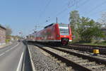 425 071 mit zwei 426zigern als RB 33 nach Aachen Hbf bei der Ausfahrt aus Lindern.