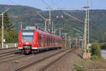 425 028 fuhr am 1.10.16 als RB nach Aschaffenburg durch den Abzweig Nantenbach.