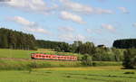 425 *** und 426 *** als Lt 63792 (Plochingen - Singen (Htw)) bei Peterzell 12.6.17