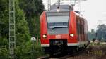 425 107 fährt als 38856 (RB 2) dem Endbahnhof Biblis entgegen.