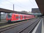 425 261/761 als RB von Worms Hbf nach Biblis am 05.01.08 im Startbahnhof Worms...