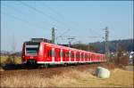 425 218 + 425 232 | S 6124 Osterbuken - Homburg/Saar | 24.02.08 | Neckarburken