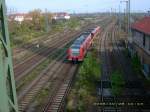 Am 28.10.08 passiert 425 009 auf der Fahrt von Halle/Saale nach Mageburg den Rbf Halle/Saale.