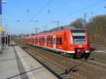 425 524-6 bei der Ausfahrt in Recklinghausen am 18.3.2009