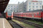 425 148-4 wartet am 26.5.2009 auf die Abfahrt Richtung Augsburg.