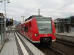 Ein BR 425 der S-Bahn Rhein Neckar in Neckargemnd am 23.01.11