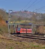 425 202-3 nach Homburg Saar bei Neckargemnd.